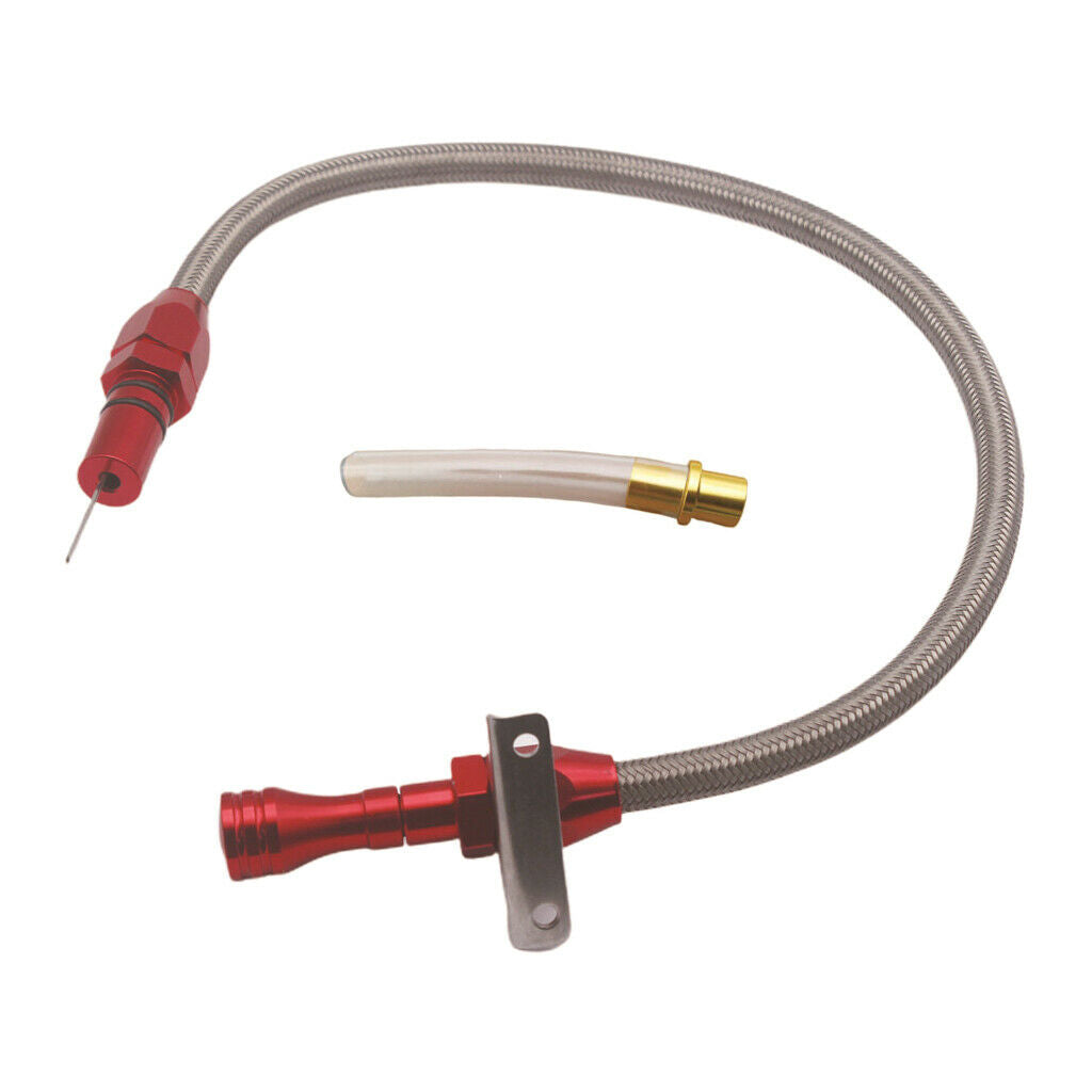 75 Cm Red Flexible Stainless Steel Level Rod For GM TH-350 TH350 BBC