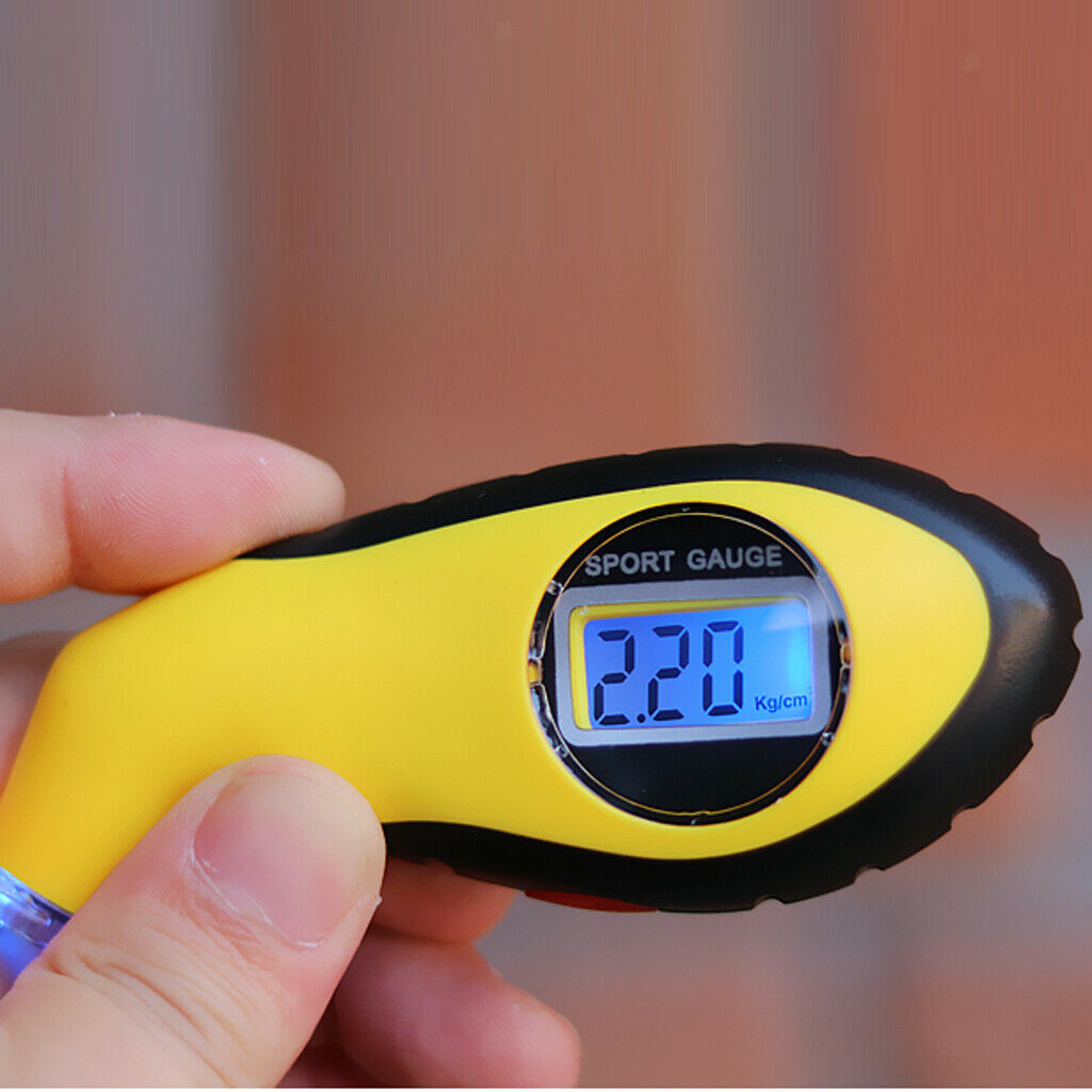 Mini Car Motorcycle LCD Digital Tire Wheel Tyre Air Pressure Gauge Tester