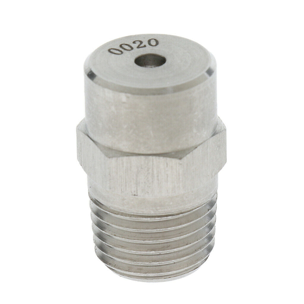 1 piece stainless steel spray nozzle 1/4-SS20 40-120 degree spray angle spray