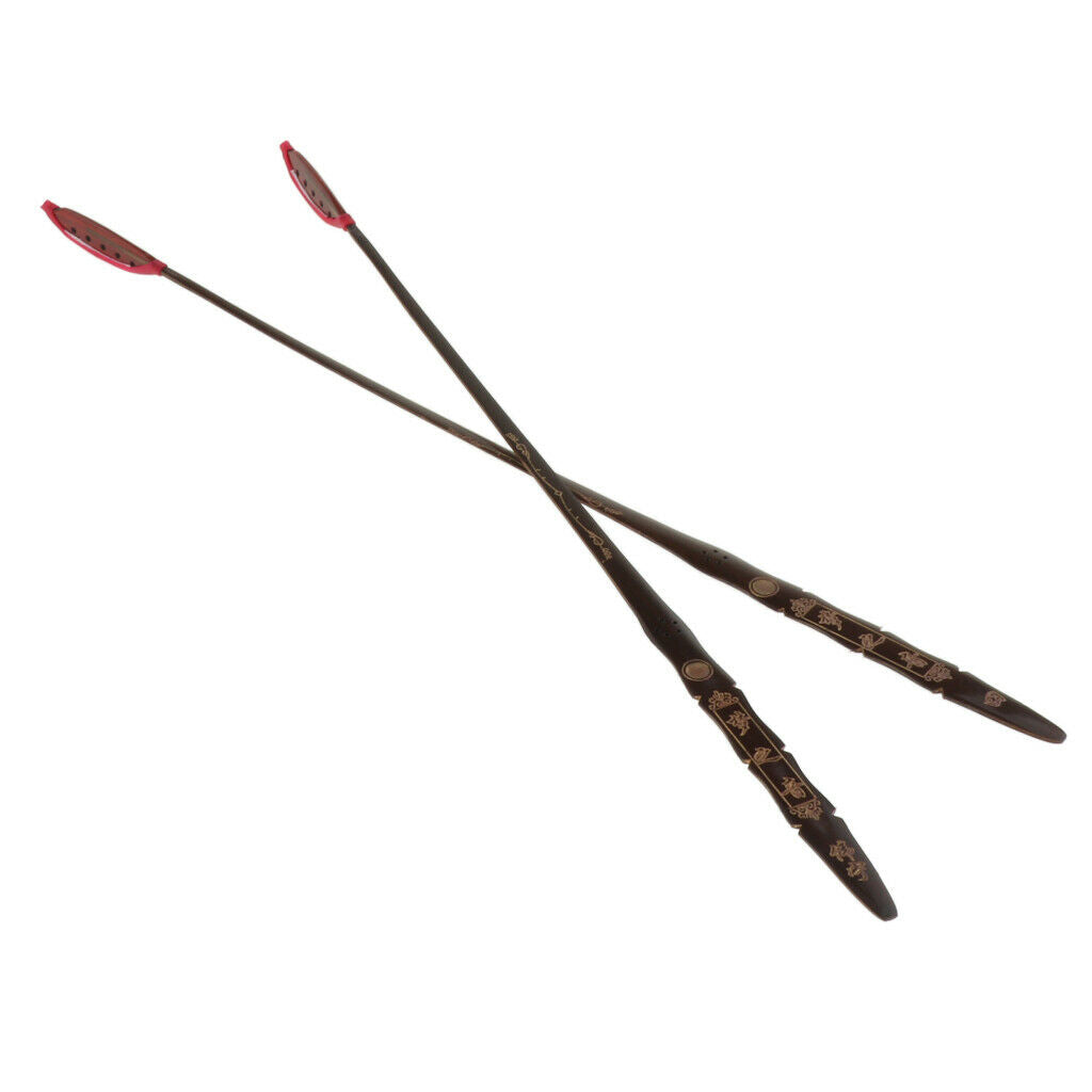 1 Pair Chinese Dulcimer Hammer Beater with Case Organiser
