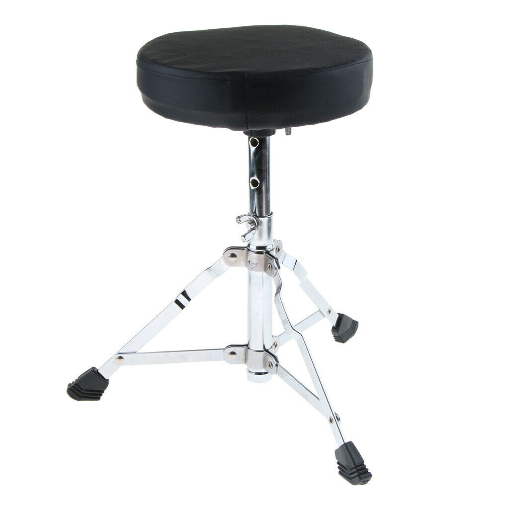 1 Piece Drum Throne Seat Drummers Stool Chair Musical Learning