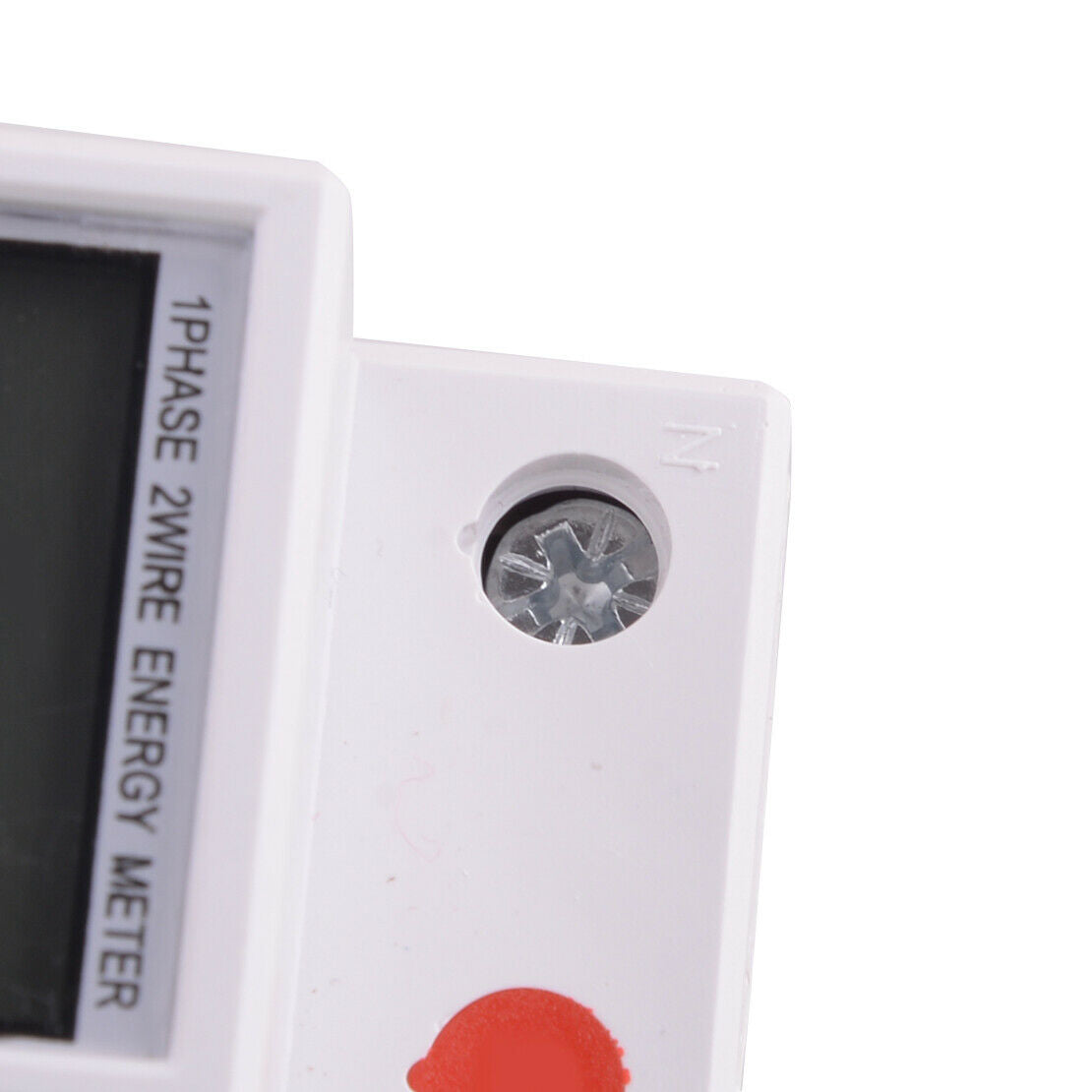 Digital LCD Kwh Wattmeter Power Consumption Energy Meter Electric Din Rail 230V~