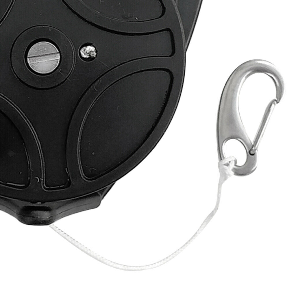 Underwater Scuba Dive Reel & Handle, Thumb Stopper, 46m Line Clip Equipment