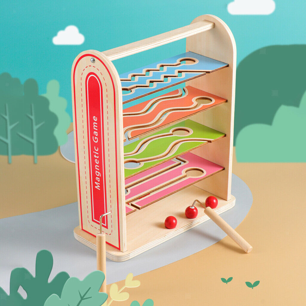 Wooden Activity Toys for Babies Bead Maze Gift