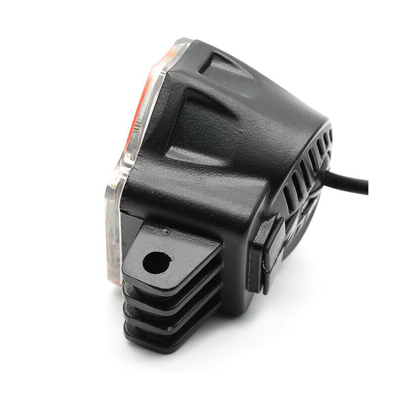 Motorcycle LED Fog Light Angel Eye Aperture Street Bikes Spot Lamp with Bracket