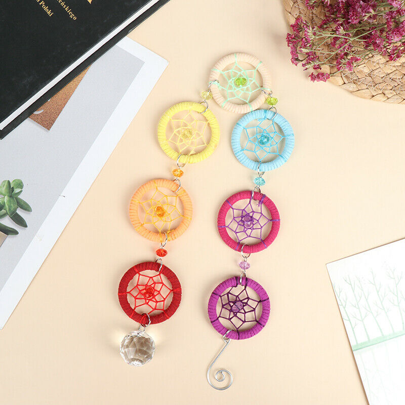 Crystal Chandelier Ball Prisms Suncatcher Rainbow Fengshui Pendant Garden DeBDD