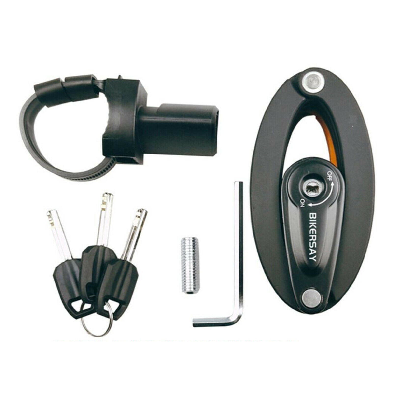 Bike Foldable Lock Motorcycle Heavy Duty Chain Locks with Mounting Bracket