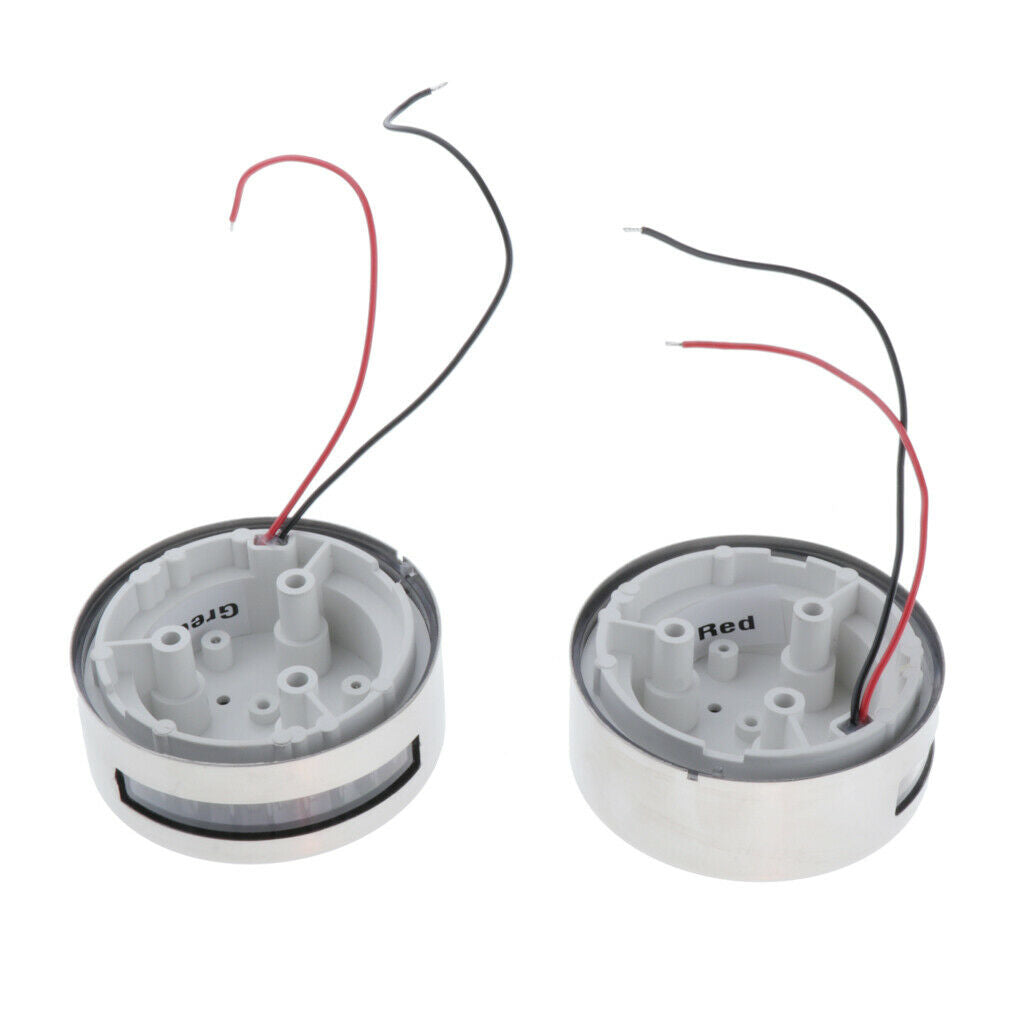 LED STAINLESS STEEL   CABIN DOME LIGHT - Marine/Boat/Caravan/RV Lamp 10-30V