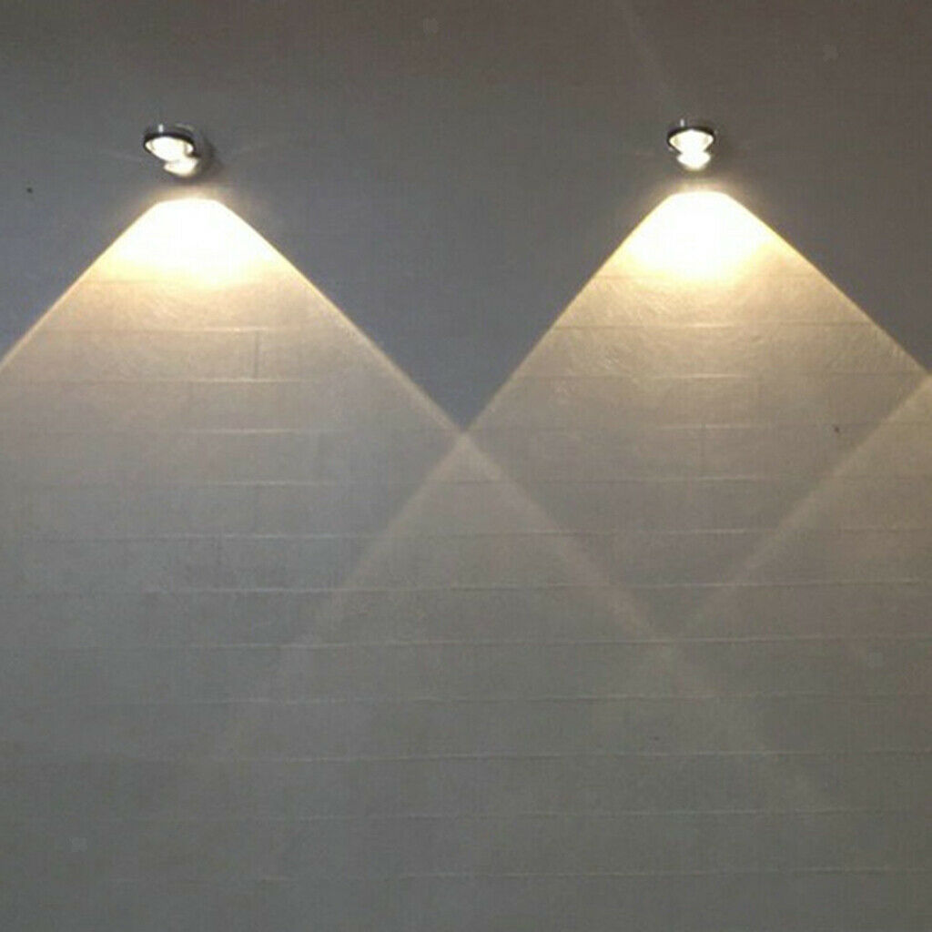 AC85-265V3W LED 360 Degree Rotation Crystal Creative Hallway Wall Light