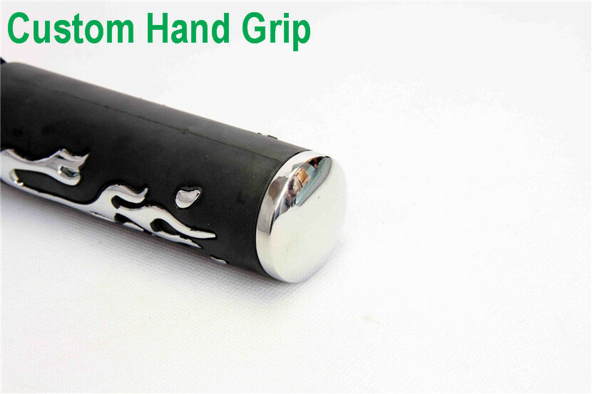 Flame HAND GRIP for SUZUKI sportbikes 1987-2012 Savage 2002-2005 Volusia 800 1"