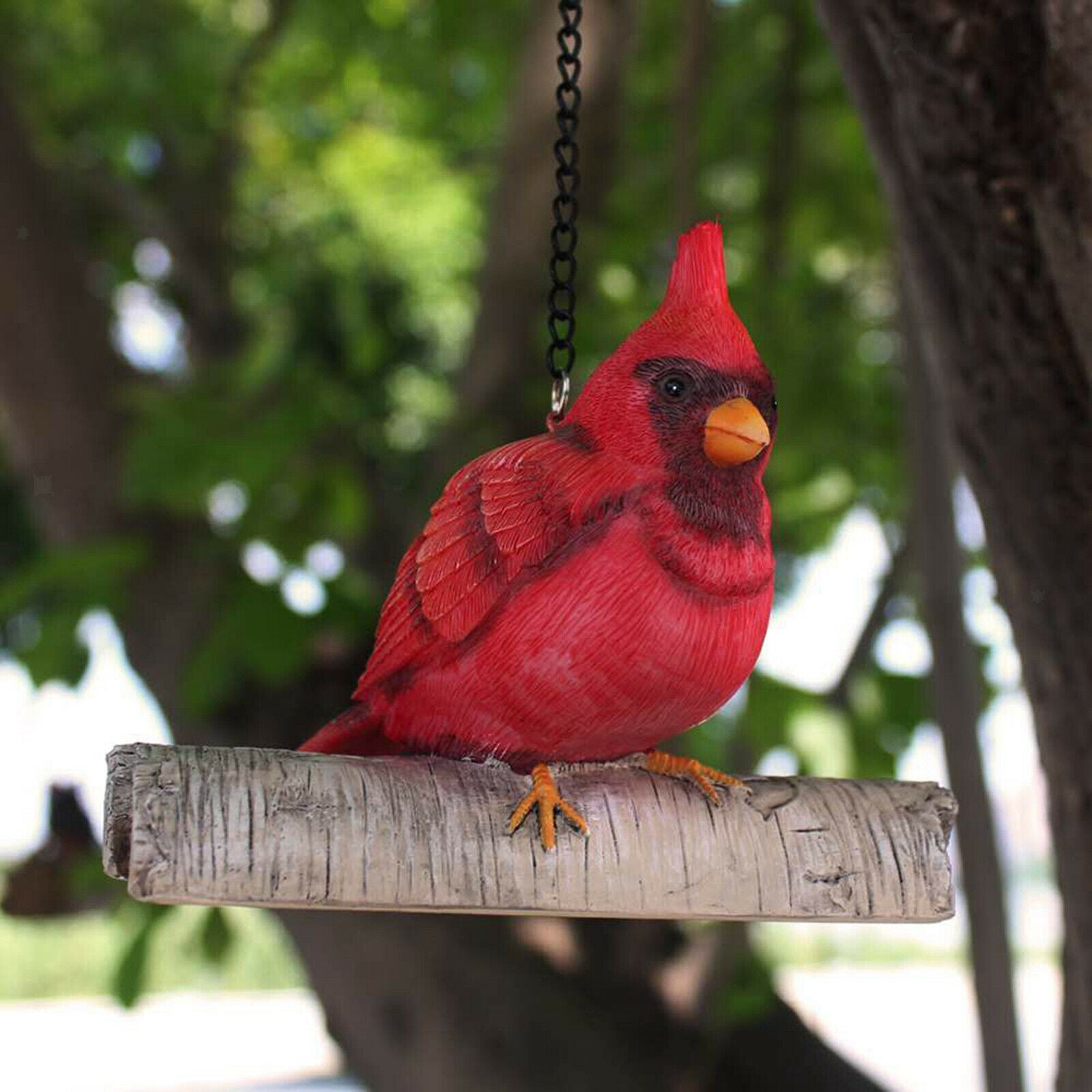 Outdoor Bird Ornament Tree Decor Lifelike Animal Artificial Festival w/ Hook