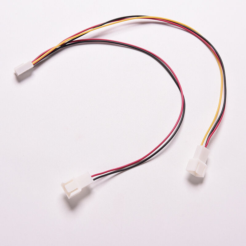 15cm 3 Pin 1 Female to 2 Male PC Case Fan Power Splitter Motherboard CableJcJ Tt