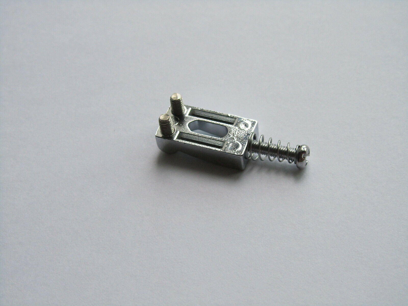 6x Chrome Guitar Saddles for ST Strat Tremolo Trem Bridge