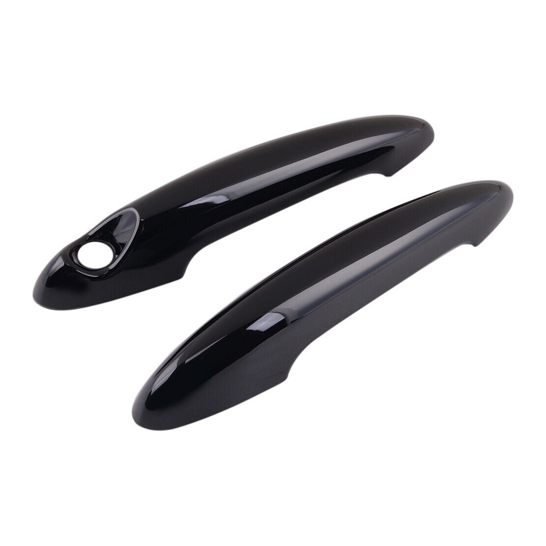 Pair Gloss Black Door Handle Cover Fit for MINI Cooper S R50 R52 R53 R56 R57 ABS