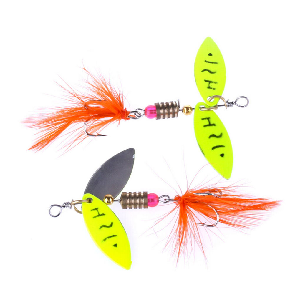 Spinner FishingLure MetalSpoon Lures hard bait fishing tackle Atificial 4.l8