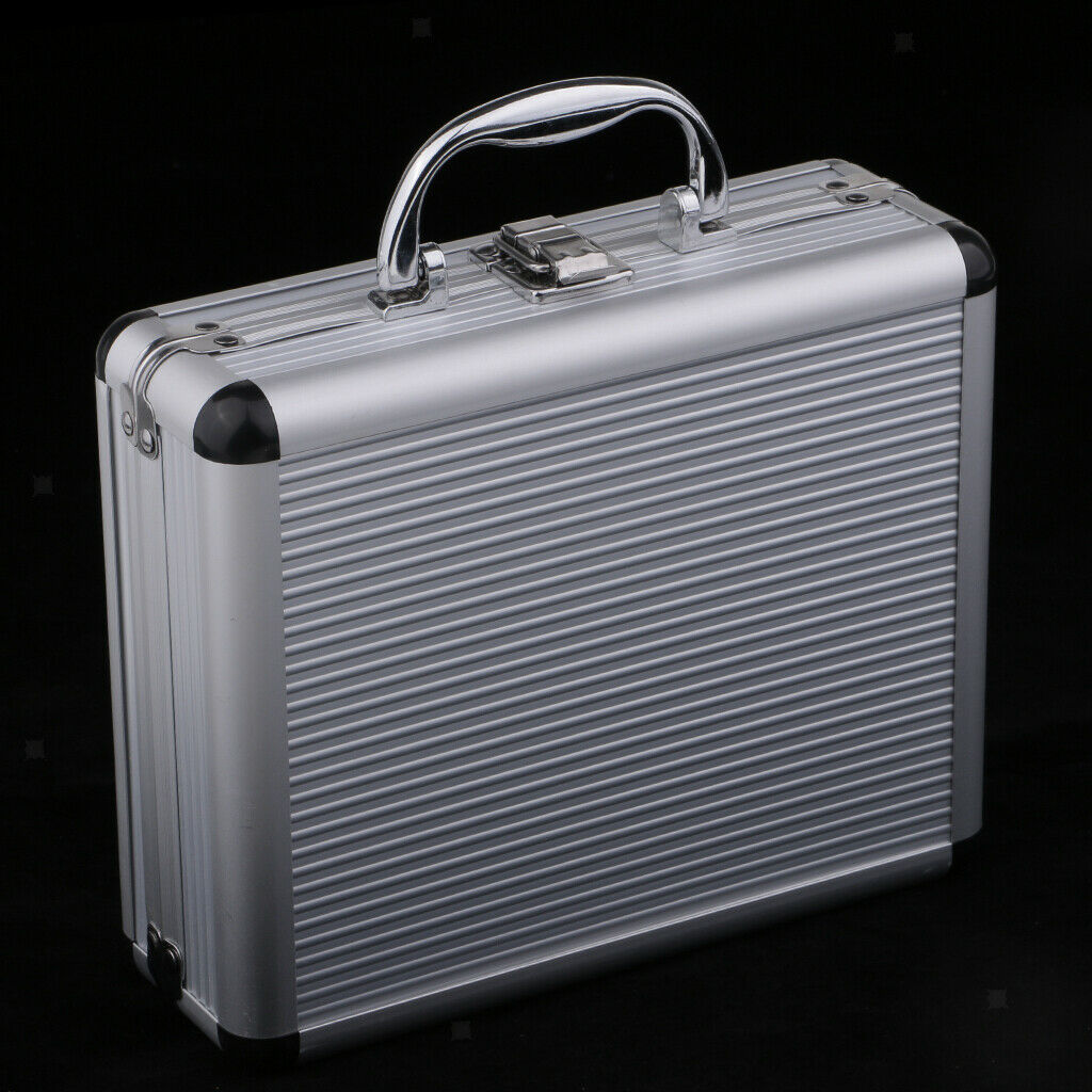 Tattoo Carrying Case Storage Machine Tools Lock Padded Box Organizer