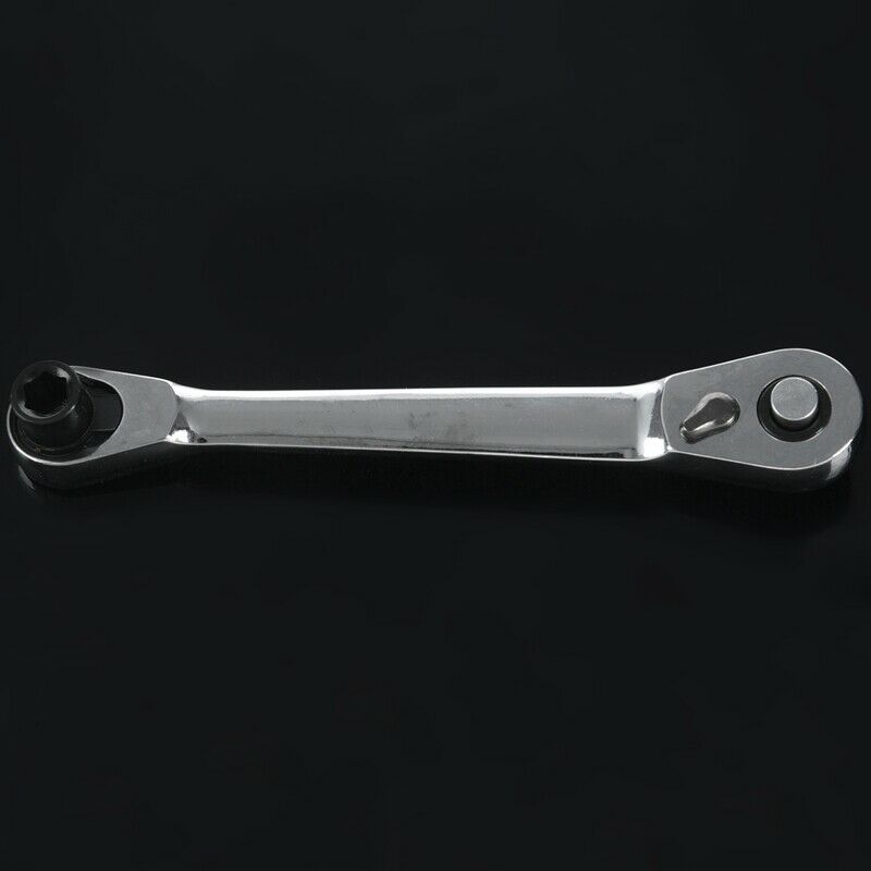 Mini Double Head Fast Ratchet Wrench Ratchet Wrench Bit Fast Socket Wrench ScrE6