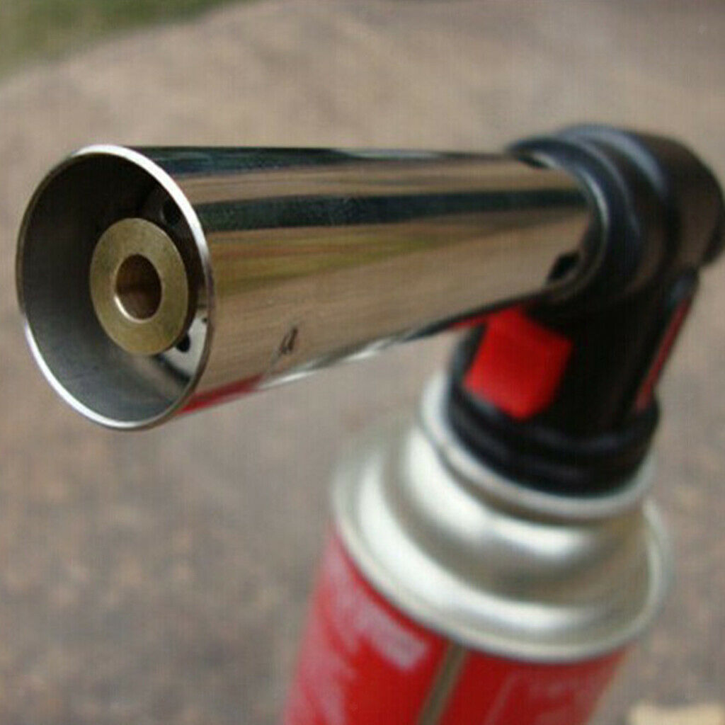 Picnic Gas Torch Butane Burn Flame Lighter Outdoor Ignition Flamethrower