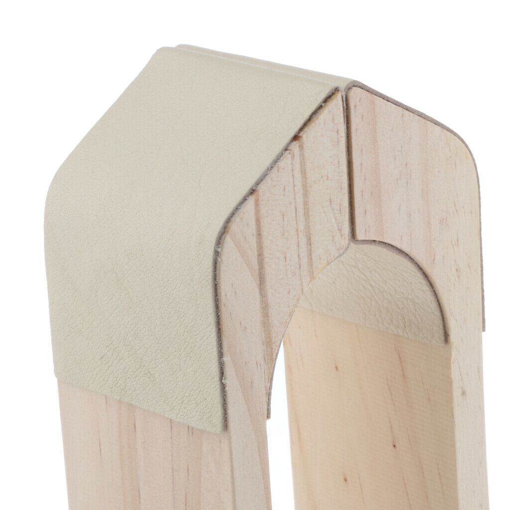 Heavy Duty Solid Wood Leather Sewing Clamp for Securely Holds