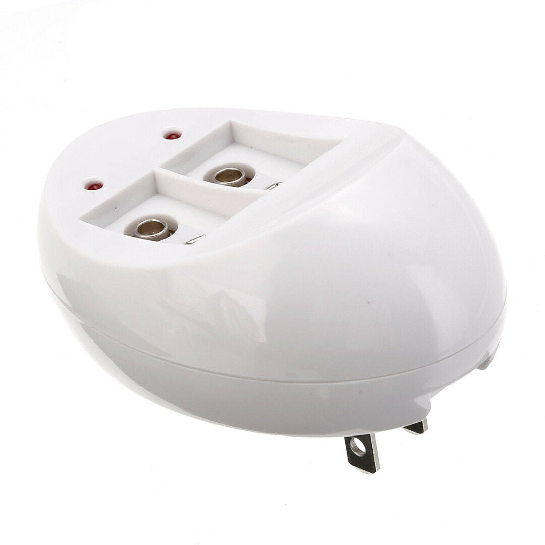 9V LED Indicator Light Li-ion/NI-MH/NiCd Smart Rechargeable Battery Charger