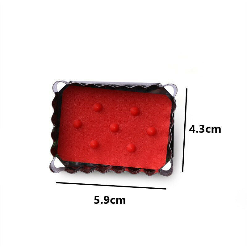 Cookie Molds Stainless Steel Cookie Cutter Baking Cake Biscuit Tools DIY .l8