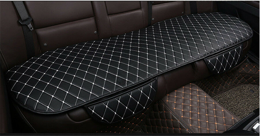 1Pcs PU Leather Car Back Seat Cover Cushion Four Season Car Interior Accessories