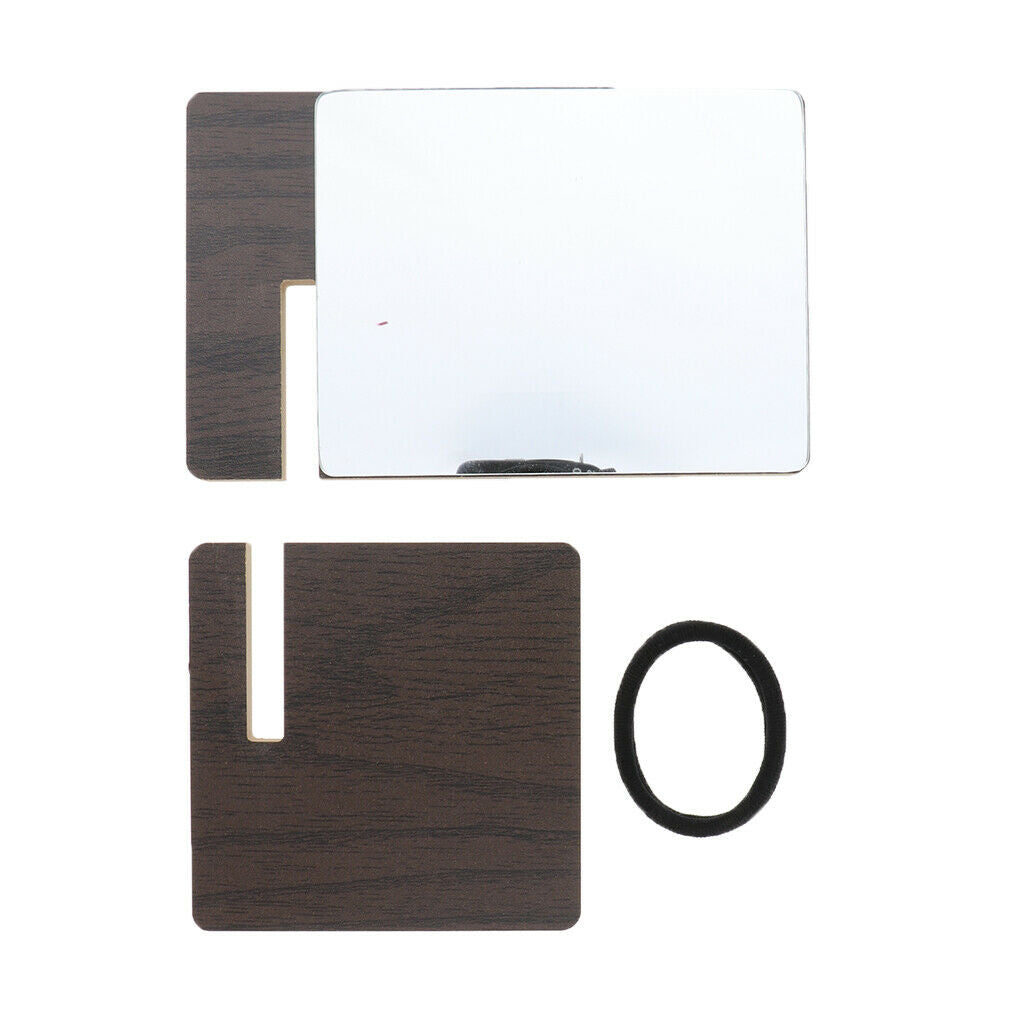 Tabletop Makeup Folding Mirror Detachable Bathroom Cosmetic Shaving Mirror S