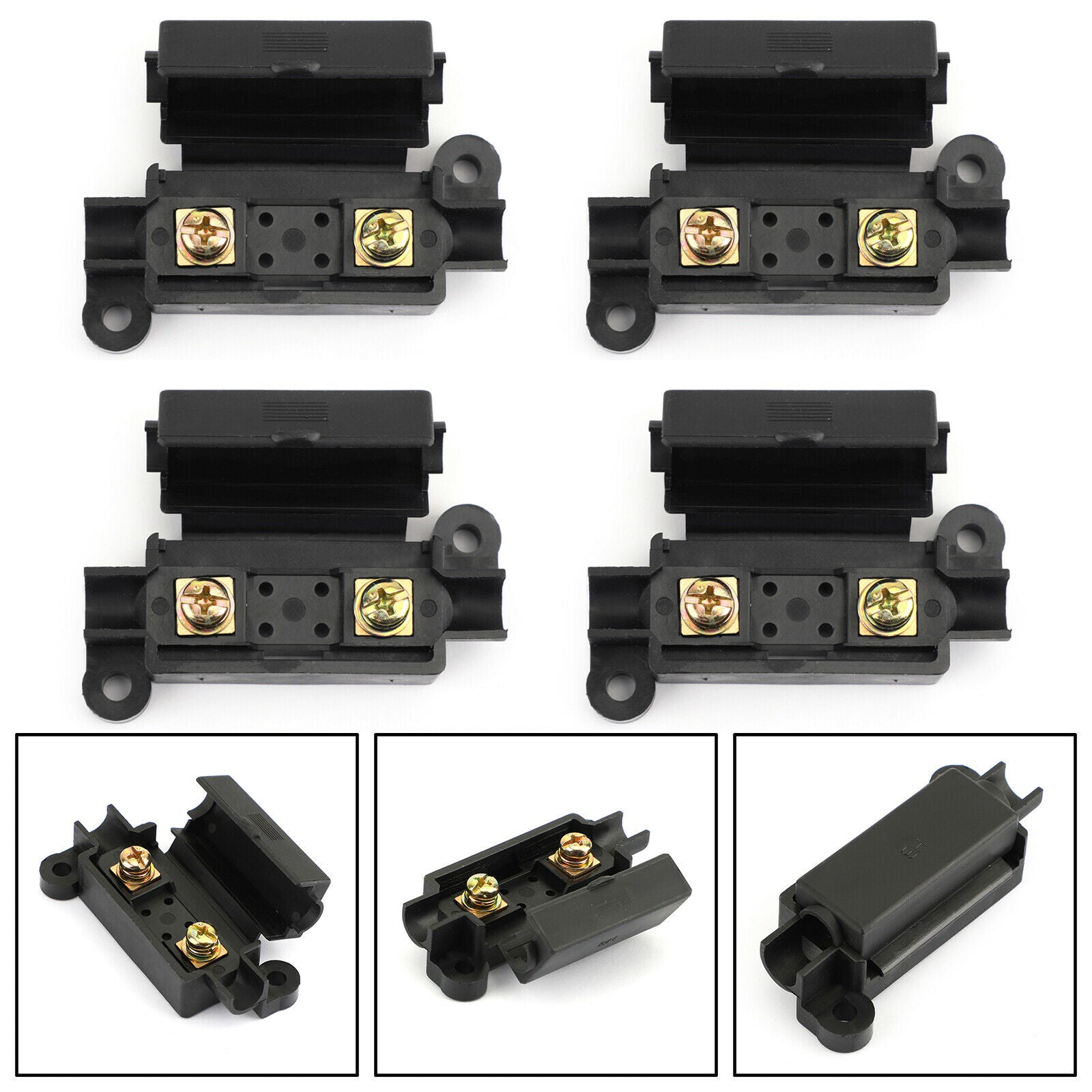 4 × 12V 24V Heavy Duty MIDI Strip Link Fuse Holder Kit Car Van Marine Truck SP