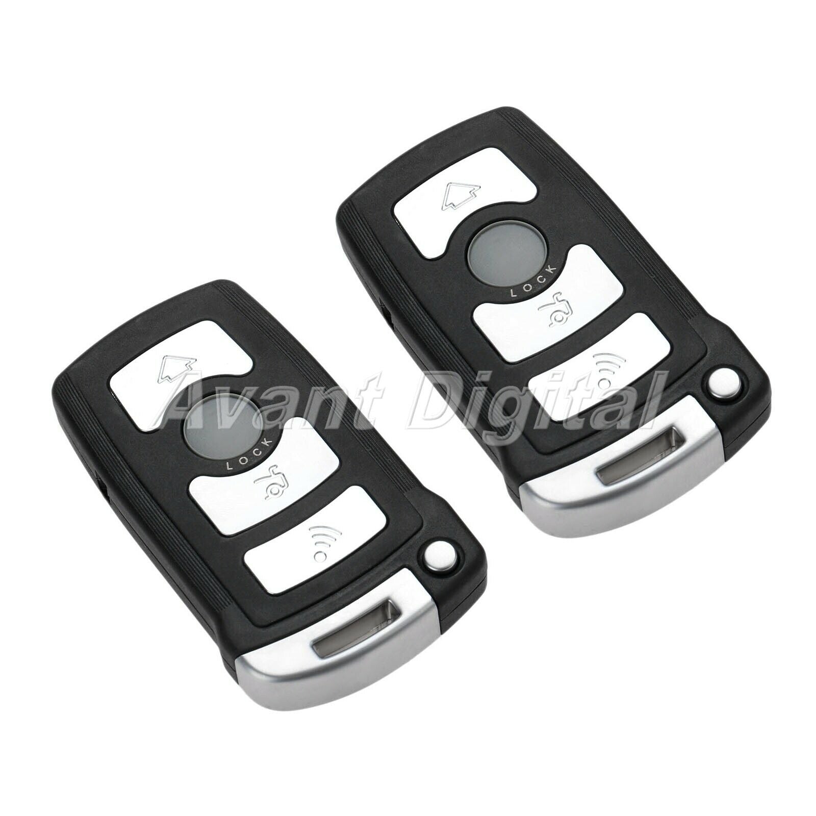 2Pcs Remote Key 4 Buttons 315MHz PCF7952 PCF7945 Chip FOR 7 SERIES 730/740
