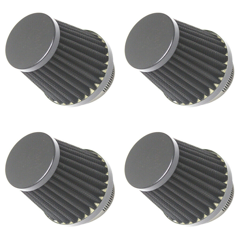4 Pieces Motorcycle Dirt Bike Cleaner Replacement Motor Intake Air Filters -