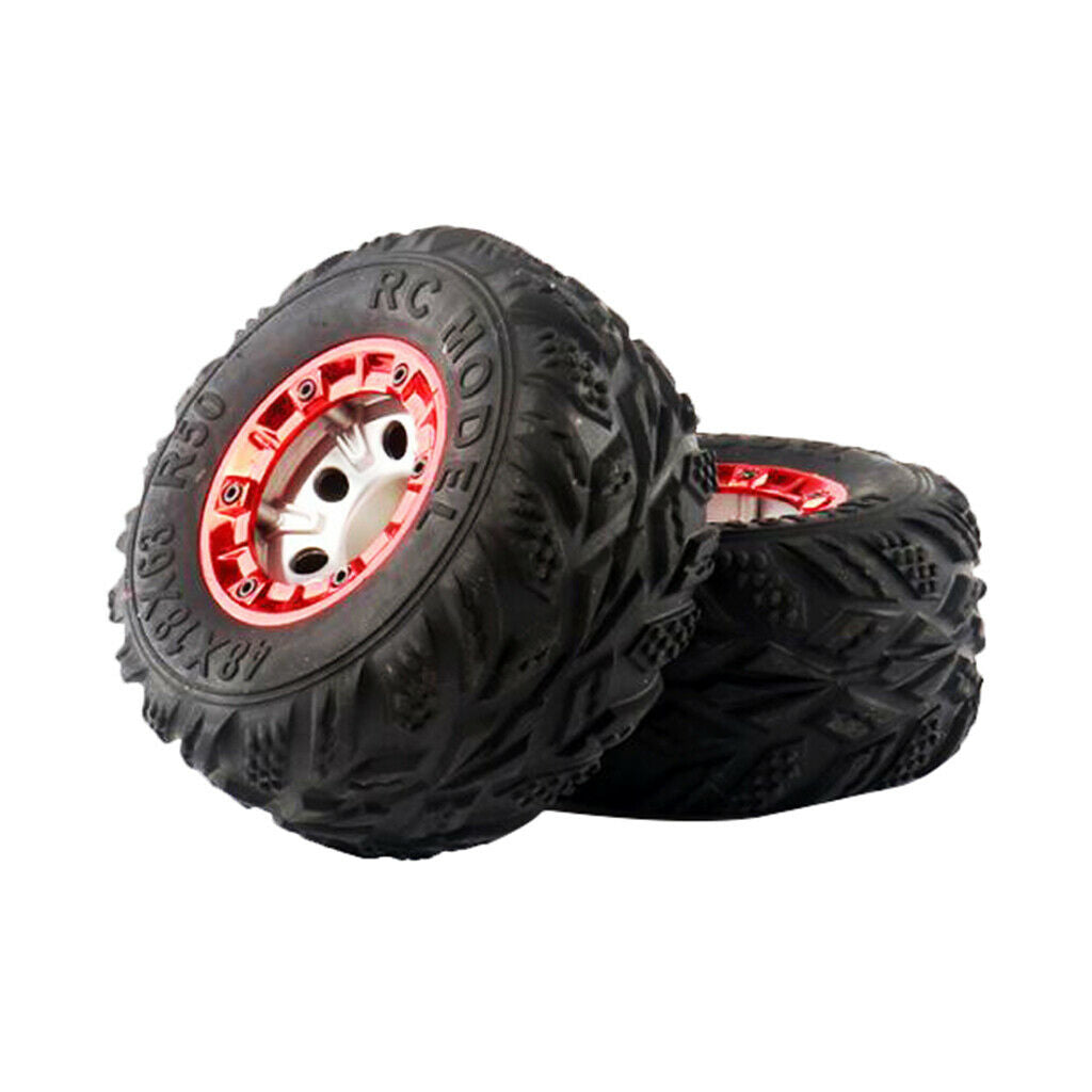 2/set RC Car 100mm Rubber Tire for Wltoys 12428 FY03/05 BG 1513 RC Car