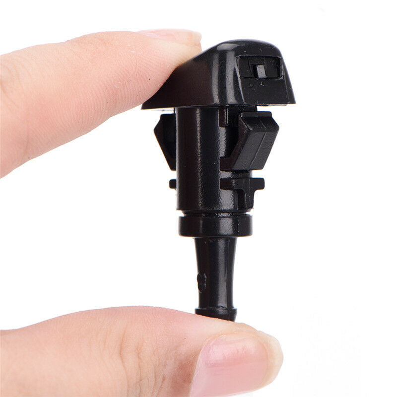 2Pcs Car Spray Windshield Wiper Jet Washer Nozzle For Chrysler 300C Jeep .l8