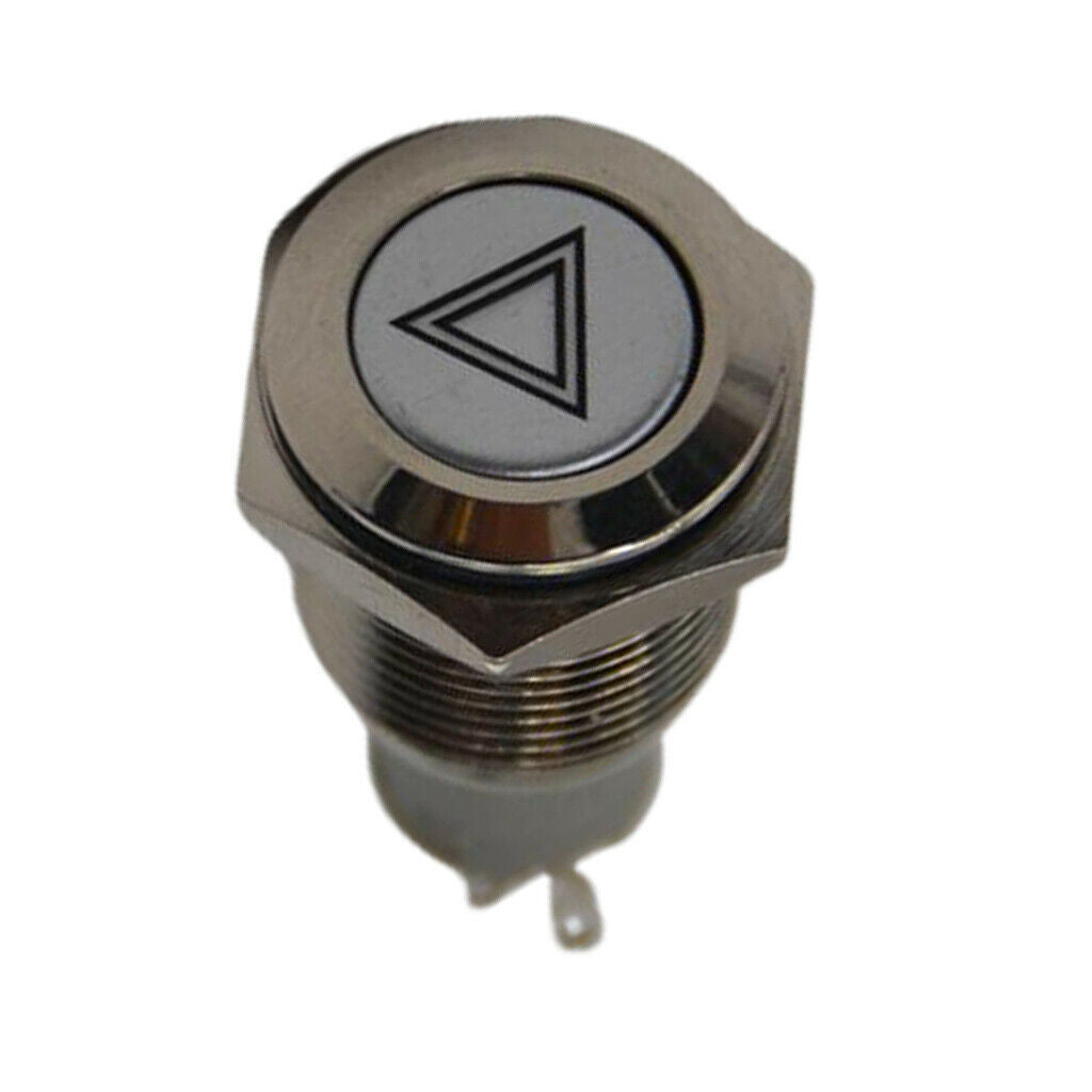 Universal Red LED Car Emergency Warning Light Push Button On/Off Switch