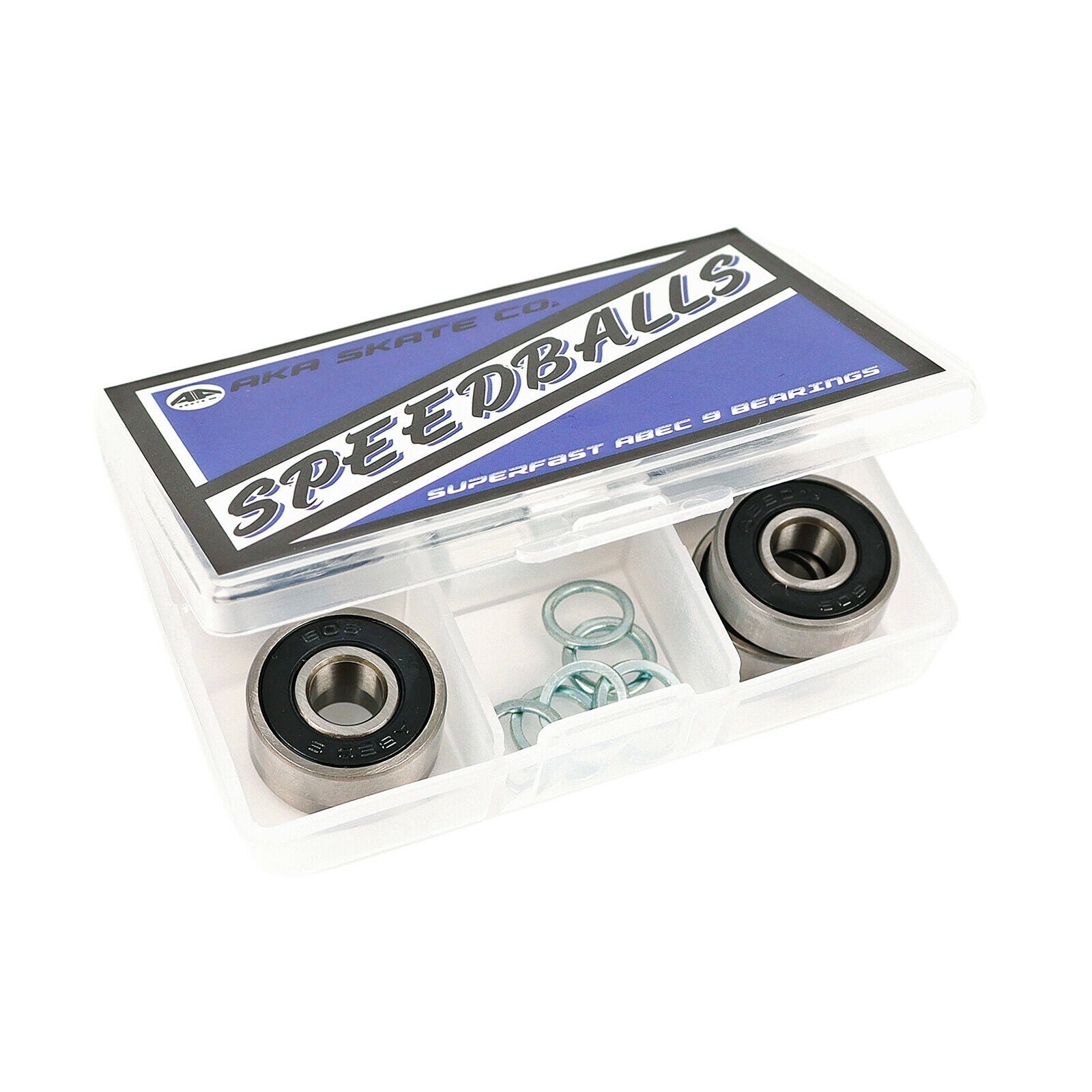 8 Pieces ABEC-9 Skateboard Bearing Replacement Premium Stable Ball Bearings