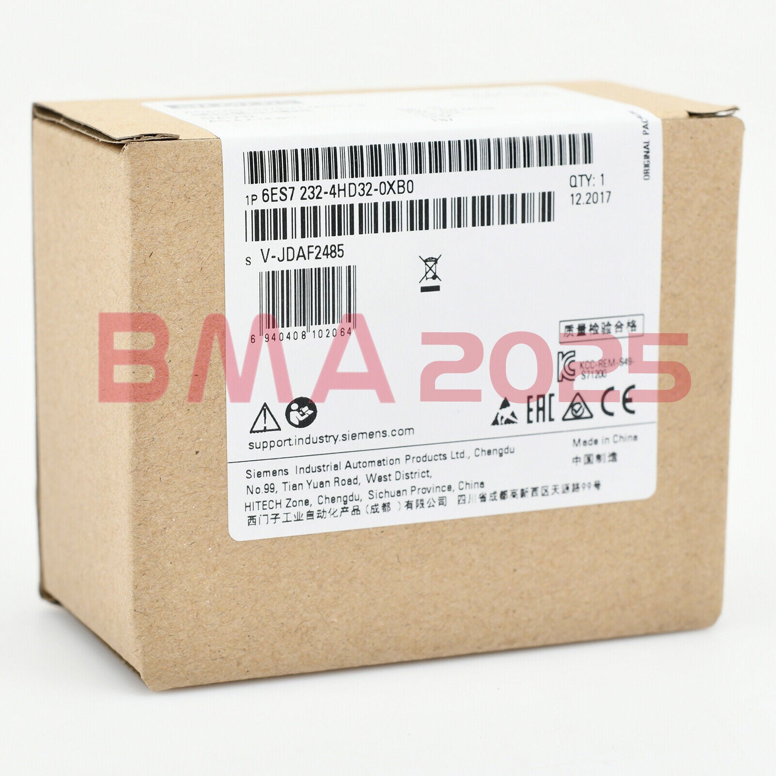 New 6ES7 232-4HD32-0XB0 6ES7232-4HD32-0XB0 1year warranty DHL Free Ship SM9T