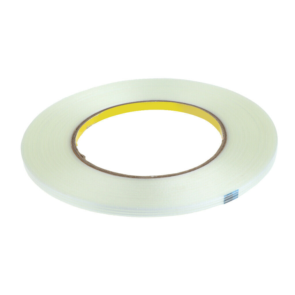 Fiberglass Strips Sticky Adhesive Fiber Thread Package Tape 50m × 5mm