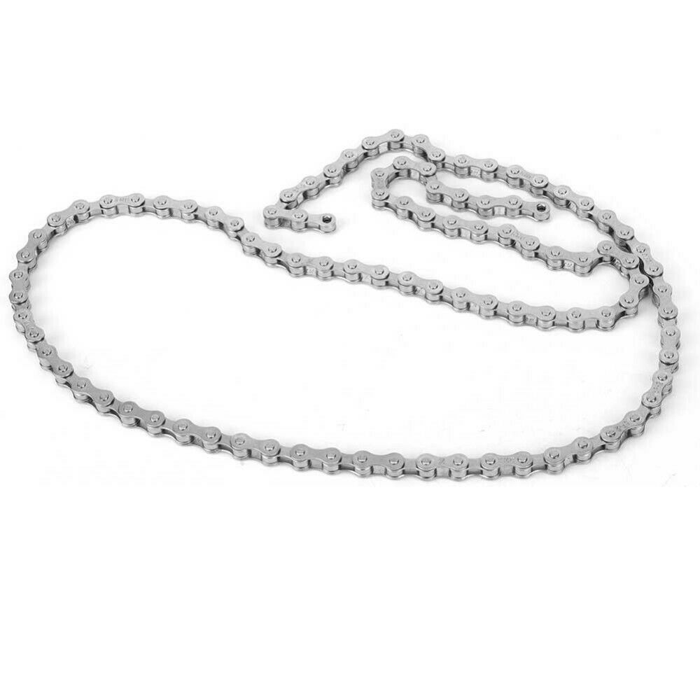 Fixed Gear Bike Chain Single-Speed Rust-proof Bicycle Chain 98 Links Steel Tool
