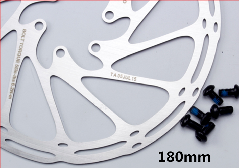 1Pcs SRAM Centerline 180mm Disc Brake Rotor with 6 Bolt MTB Mountain Road Bike s