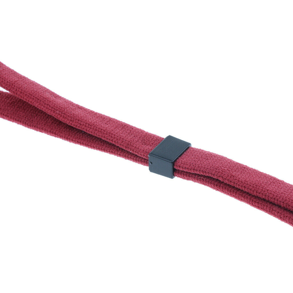 5 Pieces Anti-slip Sports Glasses Strap Sunglasses Eyeglasses String Red
