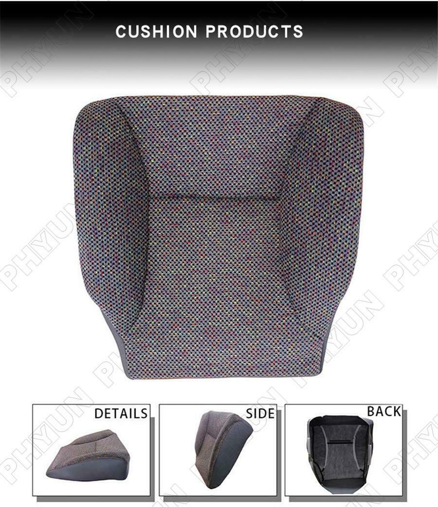Mist Gray Front Driver Bottom Seat Cover For Dodge Ram 1500 2500 3500 1998-2002