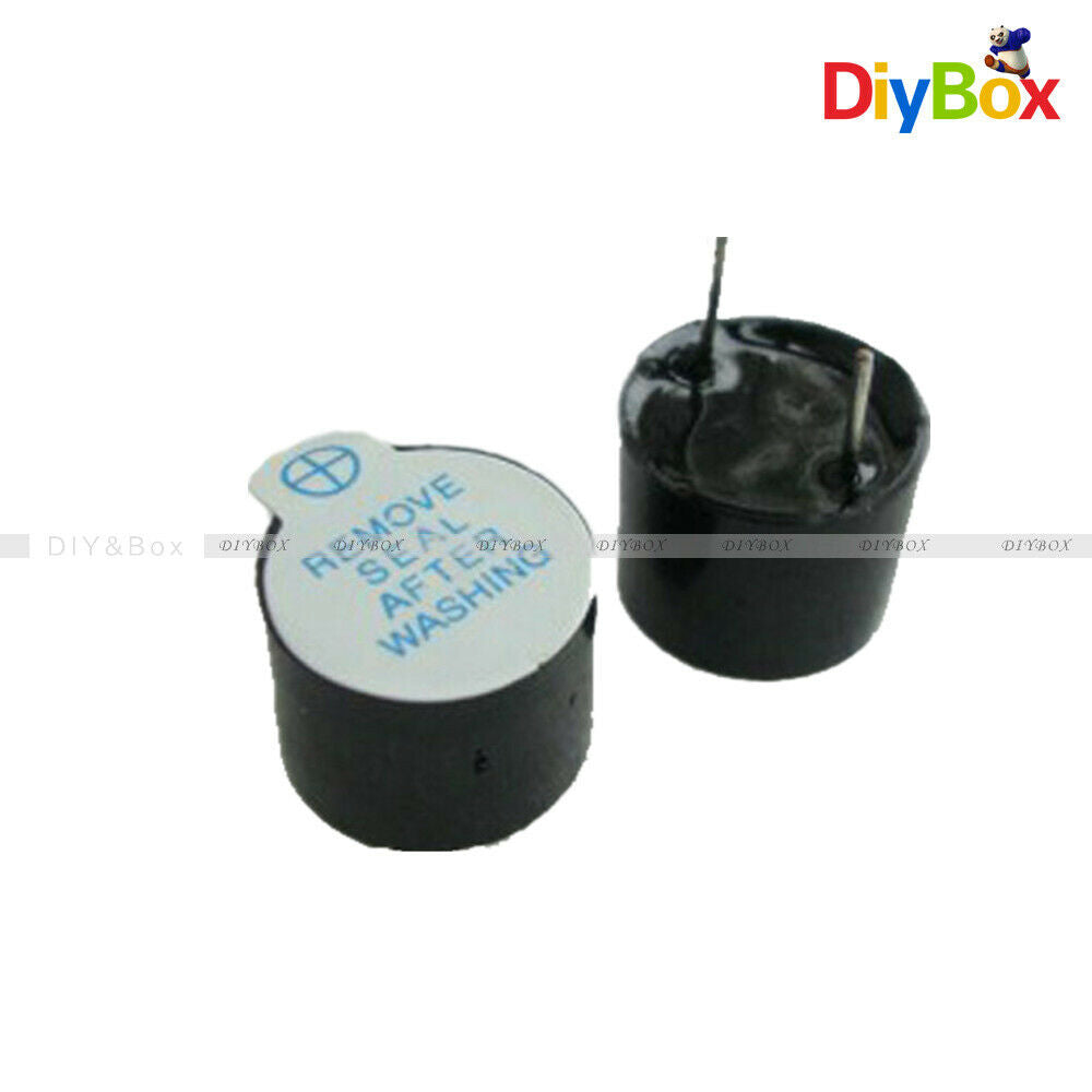 5PCS 12MM 5V Active Buzzer Magnetic Long Continous Beep Tone Alarm Ringer