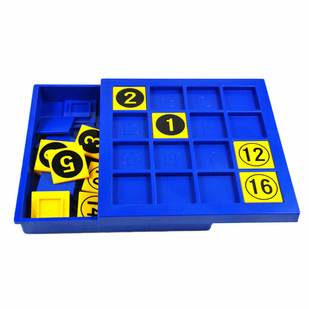 16 Pack Sudoku Board Game Digital Math Block Brain Teasers Kids Educational