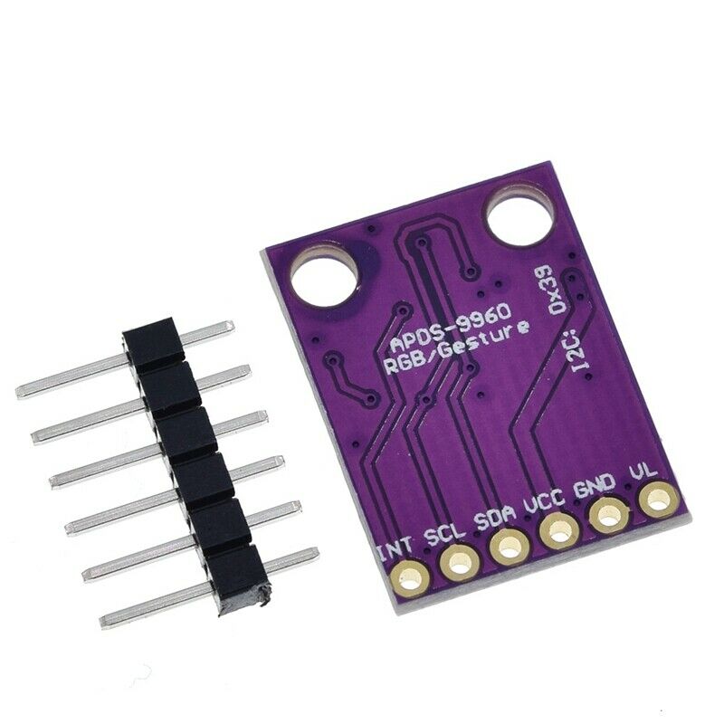 4X(GY-9960-3.3 APDS-9960 Non-Contact Gesture Detection RGB for Arduino E1V3)