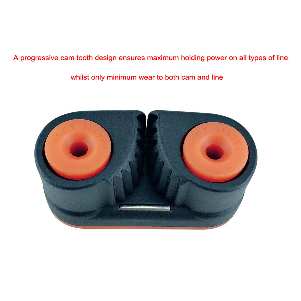 Durable Cam Cleat Wre Fairlead Sailing Equipment for 3-12mm Diameter Rope