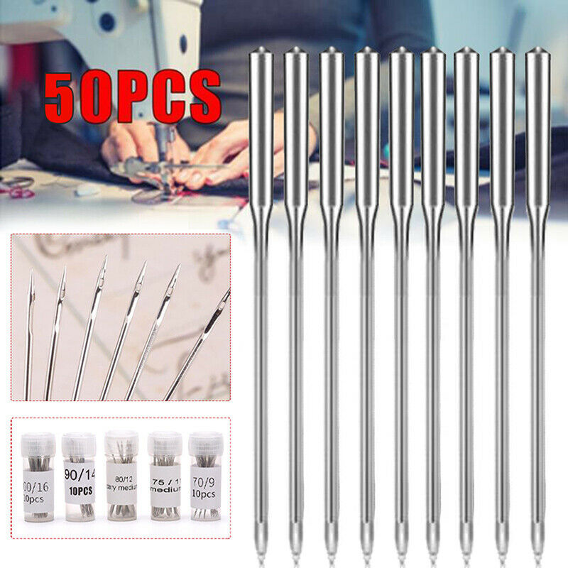 50Pc Household Sewing Machine Needle For Singer Brother Sewing Machine ac.l8