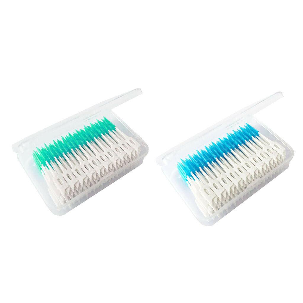 Bulk 320x Soft Interdental Brushes Oral Dental Tooth Brush Plaque Removal