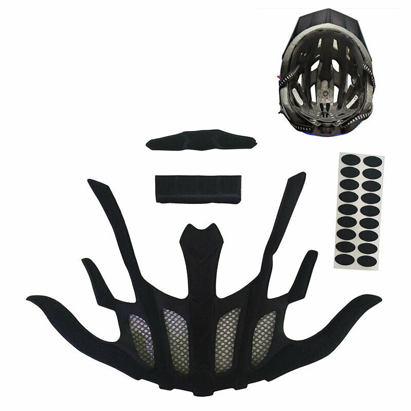 1Set Cycling Helmet Pads Sealed Sponge Bicycle Motorcycle Outdoor Riding .l8