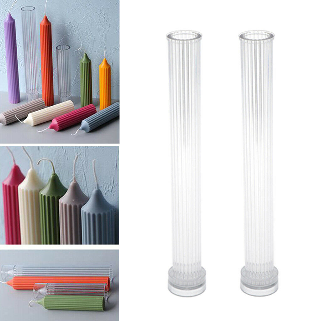 1 Pair Candle Making Mold Wax Candle Shaping Mould Handmade Wedding Decor