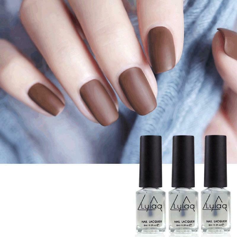 6ML Matte Polish Nail Polish Glue Nail Polish Top Polish Matte Effect
