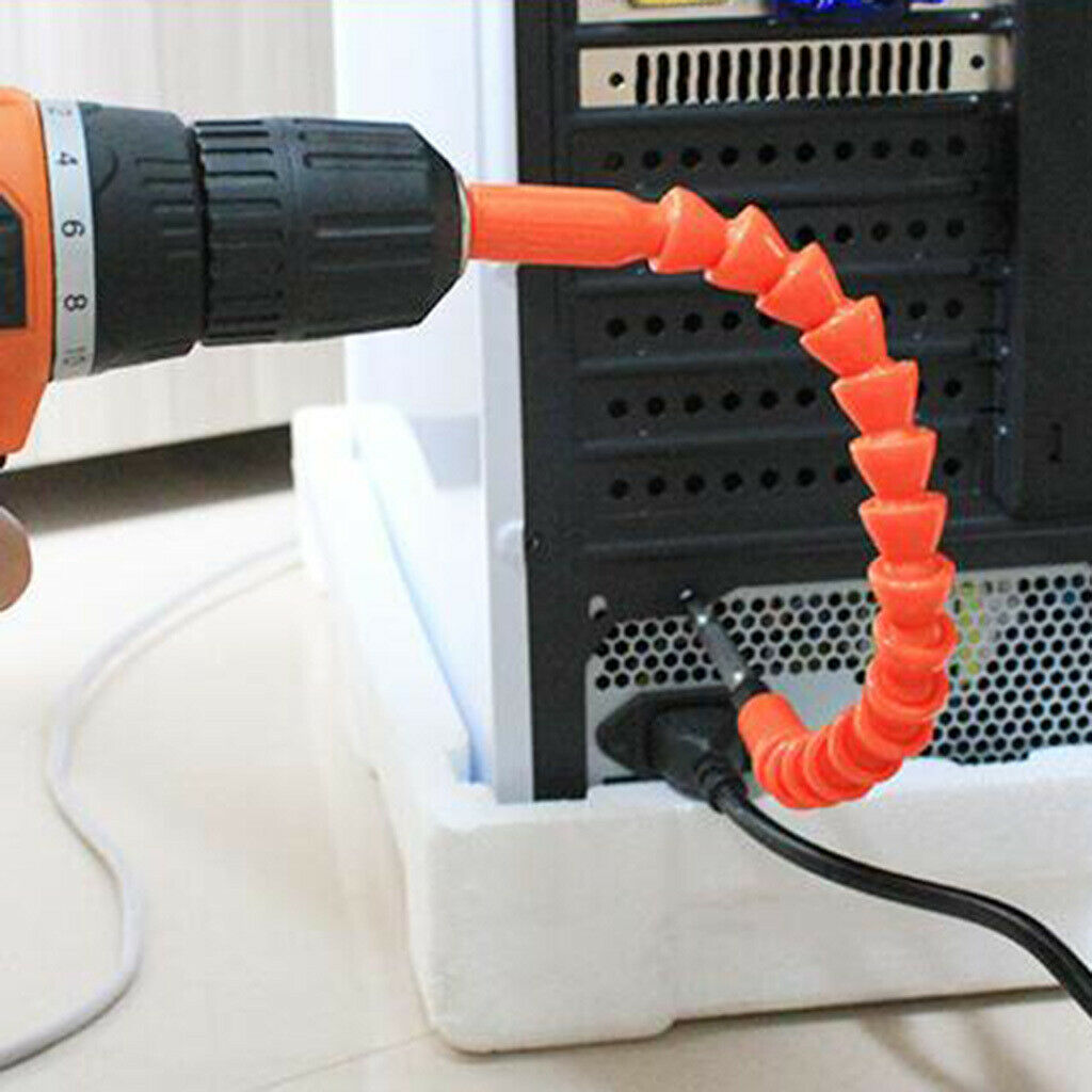 21x Universal Flexible Shaft Electric Screwdriver Head Set Batch 259mm